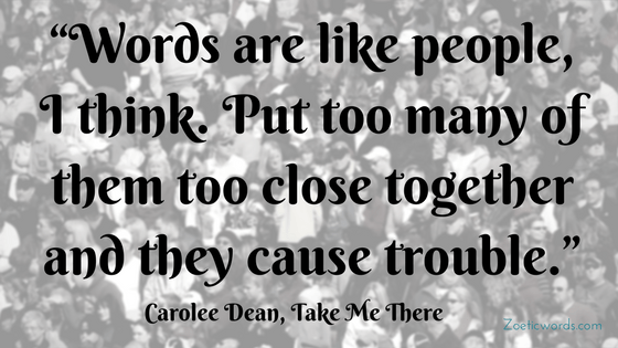 Words are like people