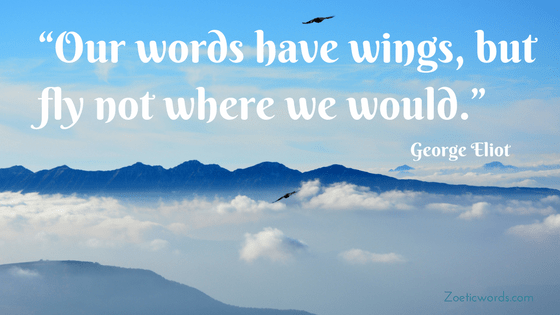 Words have wings